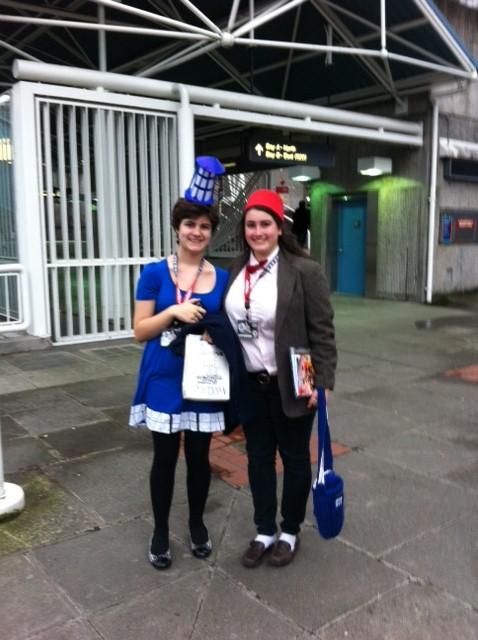 The Eleventh Doctor and his Tardis!