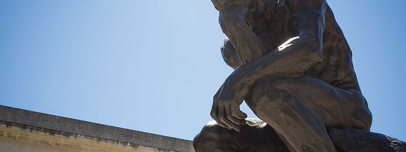 Rodin's The Thinker - photo by Drflet